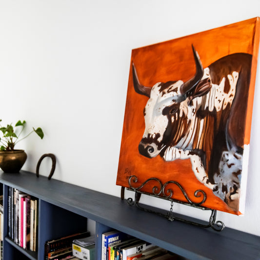 Nguni Cow | Original Oil Painting